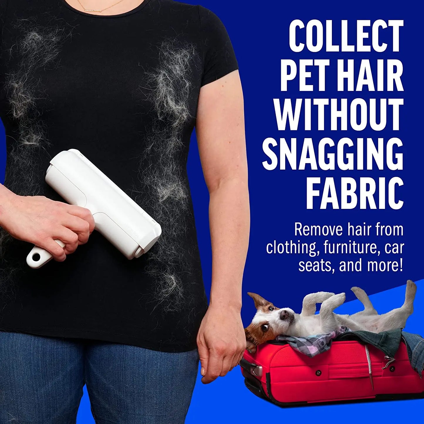 Pet Hair Remover - Clean Any Surface in Seconds